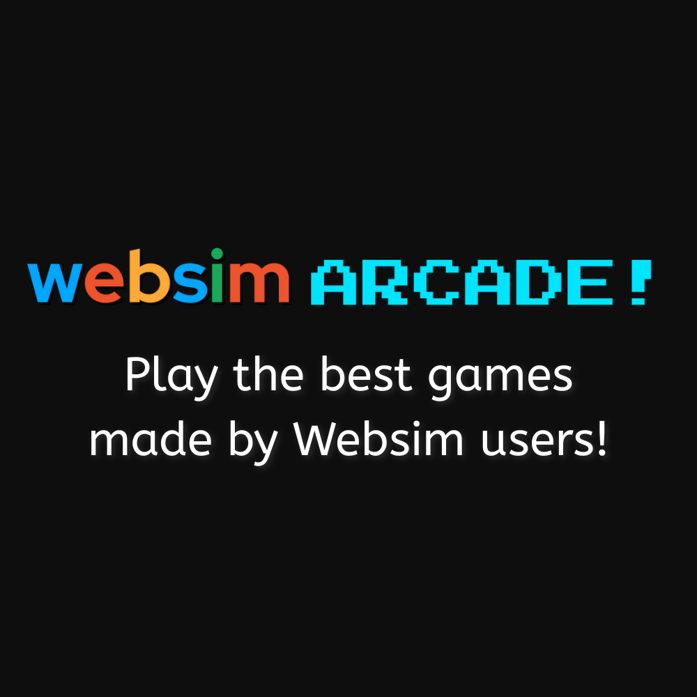 Websim Arcade Splash